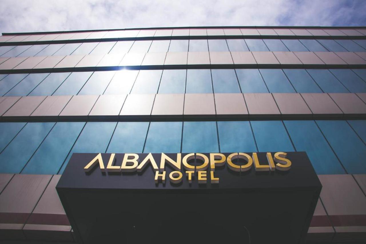 Albanopolis Hotel Tirana Bagian luar foto