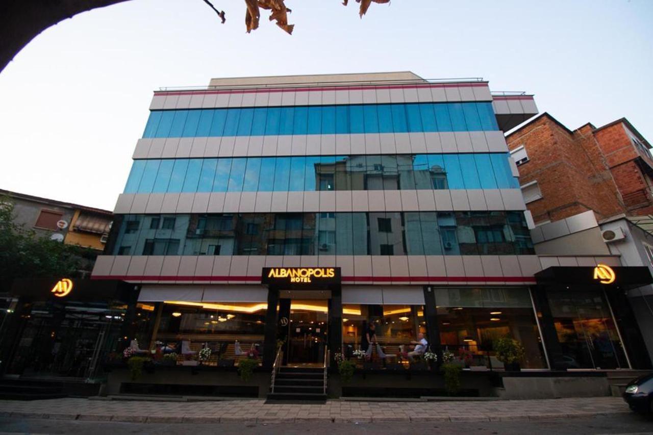 Albanopolis Hotel Tirana Bagian luar foto