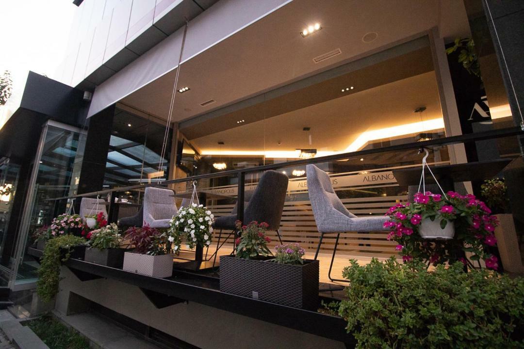 Albanopolis Hotel Tirana Bagian luar foto